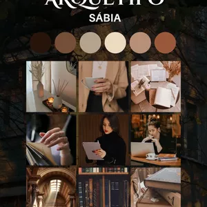 Imagem de capa para o Ebook Feed Arquétipo Sábia