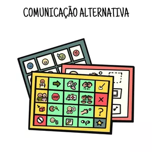 Imagem de capa para o Ebook Apostila de comunicação alternativa.