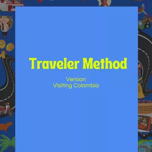 Cover image for Ebook VISITING COLOMBIA, TRAVELER METHOD