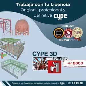 Imagen de portada para Curso online CYPE 3D Completo
