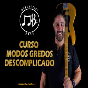 Curso CURSO DE BAIXO ELÉTRICO - MODOS GREGOS E CAMPO HARMÔNICO DEFINITIVO