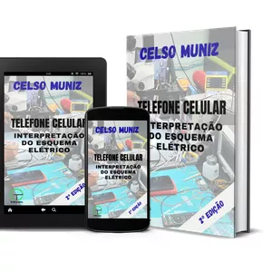Imagem de capa para o Ebook TELEFONE CELULAR - Interpretação do Esquema Elétrico