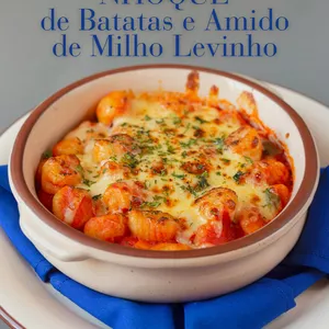Imagem de capa para o Curso online Nhoque de Batatas e Amido de Milho Receita Levinha