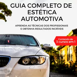 Imagem de capa para o Curso online Guia Completo de Estética Automotiva
