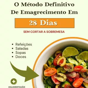 Imagem de capa para o Ebook O Método Definitivo de Emagrecimento em 28 Dias