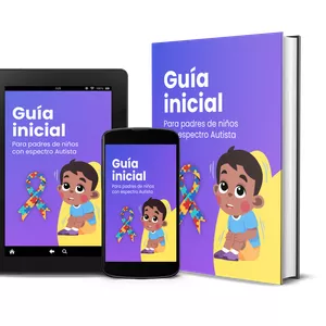 Imagen de portada para Ebook Guía inicial para madres y padres de niños con TEA