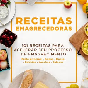 Imagem de capa para o Ebook RECEITAS EMAGRECEDORAS