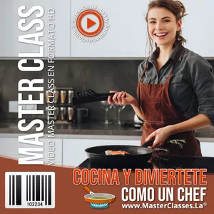 Imagen de portada para Curso online Cocina Y Diviértete Como Un Chef