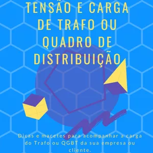 Imagem de capa para o Ebook Analisando Tensão e Carga de Trafo ou Quadro de Distribuição.