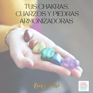 Imagen de portada para Curso online TUS CHAKRAS Y SUS PIEDRAS ARMONIZADORAS- La Magia de Cuarzos, Piedras y Cristales para ARMONIZARTE y SANARTE de forma Sencilla, Fácil y Práctica