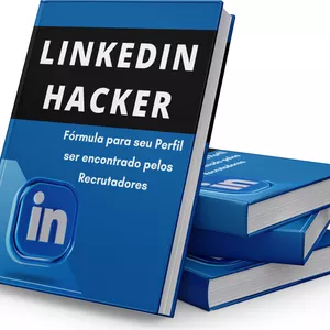 Imagem de capa para o Ebook E-BOOK LINKEDIN HACKER