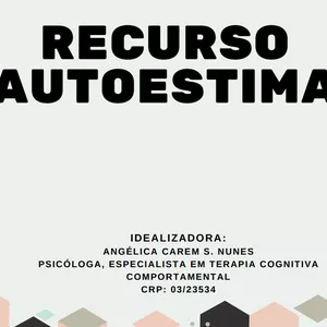Imagem de capa para o Ebook RECURSO TERAPÊUTICO DE AUTOESTIMA PARA CRIANÇAS E ADOLESCENTES