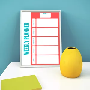 Cover image for Online course Weekly Planner