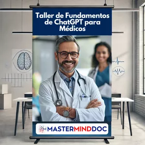 Imagen de portada para Evento online Taller de Fundamentos de ChatGPT para Médicos