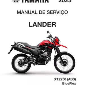 Imagem de capa para o Ebook Manual de Serviço XTZ250 LANDER (ABS) BlueFlex 2023