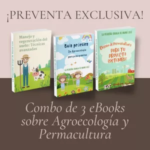 Imagen de portada para Curso online ¡Preventa exclusiva! Combo de 3 ebooks sobre agroecología y permacultura