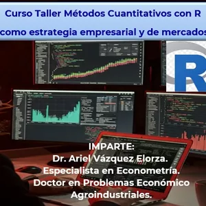 Imagen de portada para Curso online Métodos Cuantitativos con R como estrategia empresarial, mercados e investigación