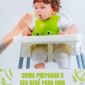 Imagem de capa para o Ebook Como preparar seu Bebê para uma Introdução Alimentar 