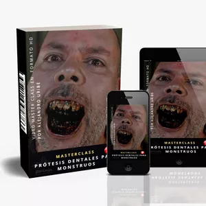 Imagen de portada para Curso online MASTER CLASS PRÓTESIS DENTALES PARA MONSTRUOS 