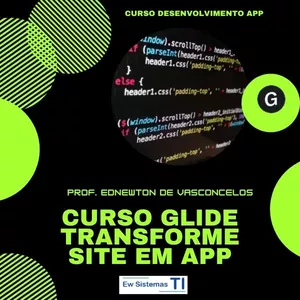 Imagem de capa para o Curso online Curso Glide - Transformar Site em App