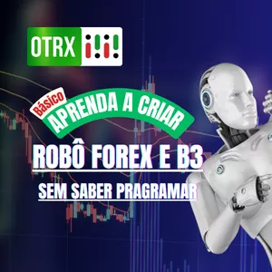 Imagem de capa para o Curso online Desenvolvimento de Robôs para Metatrader - Forex e B3 - SEM SABER PROGRAMAR (BÁSICO)