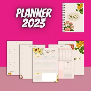 Imagem de capa para o Ebook PLANNER 2023