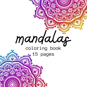 Imagen de portada para Ebook Mandalas para colorear, despeja tu mente y activa tu creatividad