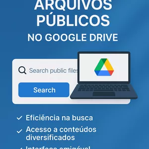 Imagem de capa para o Curso online Ferramenta poderosa de busca de arquivos do Google drive!