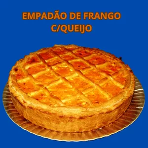 Imagem de capa para o Ebook RECEITA DE EMPADÃO DE FRANGO COM QUEIJO