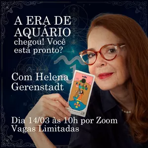 Imagem de capa para o Evento online AMOR, CARREIRA E DINHEIRO  Panorama Numerológico Completo para Você até 2027! | A Era de Aquário