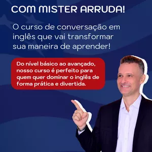 Cover image for Online course English Conversation Classes with Mister Arruda