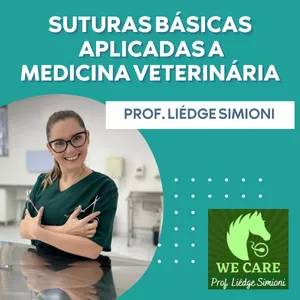 Imagem de capa para o Curso online A Jornada da Sutura Perfeita!! Curso de Suturas Básicas Aplicadas á Medicina Veterinária