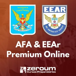 Imagem de capa para o Curso online AFA + EEAR Premium Online - Zero Um
