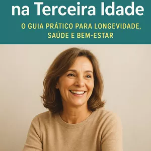 Imagem de capa para o Ebook Saúde e Bem-Estar a partir dos 40
