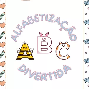 Imagem de capa para o Ebook Apostila Alfabetização Divertida