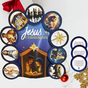 Imagen de portada para Ebook HISTÓRIA NA LUVA: JESUS, O VERDADEIRO NATAL ESPANHOL