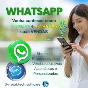 Imagem de capa para o Curso online Sistema WhatsApp Otimizando e Alavancando suas Vendas