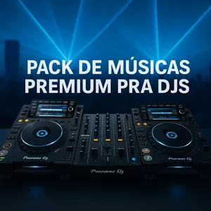 Imagem de capa para o Ebook PACK DE MUSICAS PREMIUM PRA DJS 