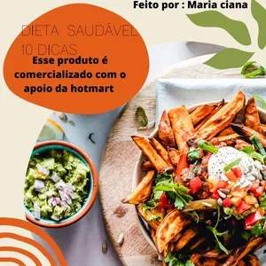 Imagem de capa para o Ebook Dieta saudável 