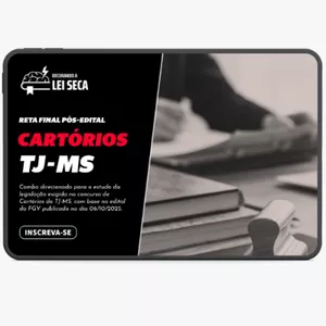 Imagem do curso Reta Final - Cartórios (TJ-MS) 2026