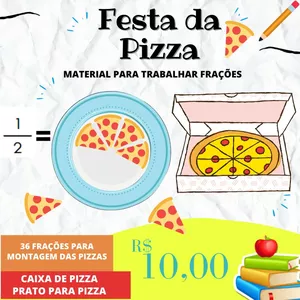 Imagem de capa para o Ebook Festa da Pizza!