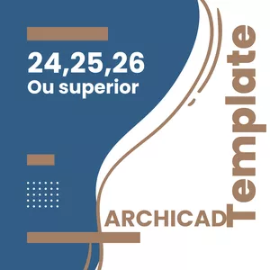 Imagem de capa para o Curso online TEMPLATE ARCHICAD