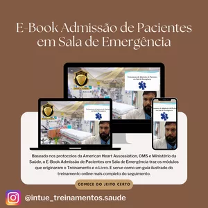 Imagem de capa para o Ebook Admissão de Pacientes em Sala de Emergência / E-Book