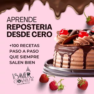 Imagen de portada para Ebook Aprende Repostería desde Cero - Más de 100 Recetas