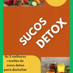 Imagem de capa para o Ebook Sucos Detox