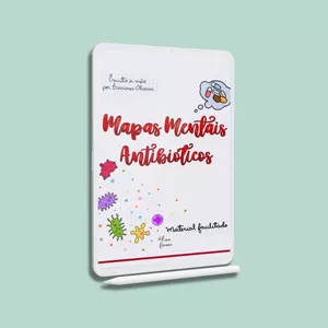 Imagem de capa para o Ebook Mapas Mentais Antibióticos 