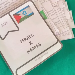 Imagem de capa para o Ebook Israel X Hamas - Livrinho
