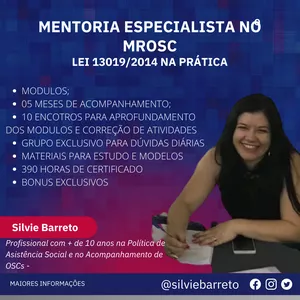 Imagem de capa para o Serviço online Programa de Mentoria Especialista MROSC