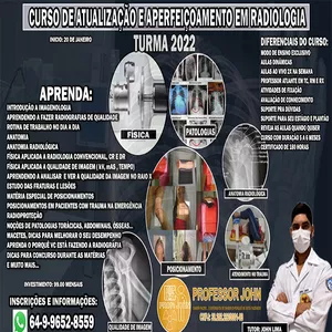 Imagem de capa para o Curso online CURSO DE ATUALIZAÇÃO E APERFEIÇOAMENTO EM RADIOLOGIA