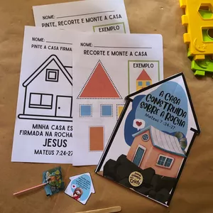 Imagem de capa para o Ebook Casa sobre a rocha